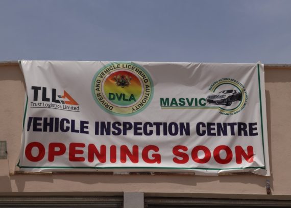DVLA Vehicle inspection centre at Trust Logistics is 80% completed